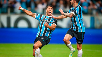 Luis Suárez foi o principal investimento do Grêmio neste ano. (Foto: Lucas Uebel / Grêmio FBPA)