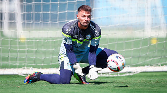 Reserva na reta final do ano, Gabriel Grando é cobiçado por clubes europeus. (Foto: Lucas Uebel / Grêmio FBPA)