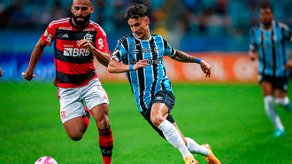 Ferreira está próximo de ser reforço do São Paulo para 2024. (Foto: Lucas Uebel / Grêmio FBPA)