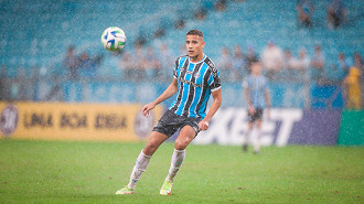 Gustavo Martins atrai interesse do futebol europeu. (Foto: Lucas Uebel / Grêmio FBPA)
