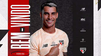 Ferreira foi oficialmente anunciado pelo São Paulo na última semana.