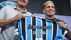 Soteldo é apresentado no Grêmio e ressalta importância de Renato na sua chegada