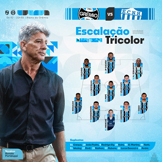 Imagem: Divulgação/Grêmio
