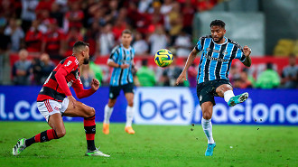 Reinaldo chegou ao Grêmio no início de 2023. (Foto: Lucas Uebel / Grêmio FBPA)