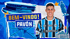 Grêmio anuncia contratação do atacante Pavón 
