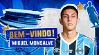 Grêmio anuncia a contratação do meia Miguel Monsalve; Saiba o valor que foi pago Grêmio anuncia a contratação do meia Miguel Monsalve; Saiba o valor que foi pago