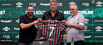 Renato foi contratado pelo Flu para substituir Mano Menezes. (Foto: Reprodução)