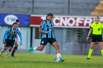 Cássia é a grande esperança de gols do Grêmio para seguir no Brasileirão. (Foto: Luiz Erbes / Grêmio FBPA) Cássia é a grande esperança de gols do Grêmio para seguir no Brasileirão. (Foto: Luiz Erbes / Grêmio FBPA)