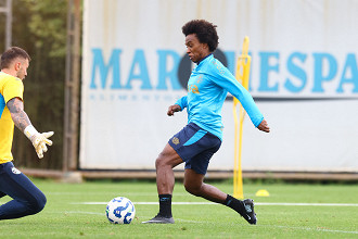 Willian pode ser titular do Grêmio no Gre-Nal. (Foto: Rodrigo Fatturi / Grêmio FBPA)