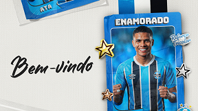 Grêmio anuncia a contratação do atacante José Enamorado