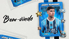 Grêmio anuncia contratação de Juan Nardoni, compra mais cara da história do clube