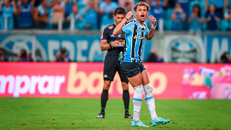 Bitello é o atleta gremista mais visado por clubes do futebol europeu neste momento. (Foto: Lucas Uebel / Grêmio FBPA)