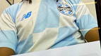 Imagens das novas camisas do Grêmio de 2026 vazam nas redes sociais