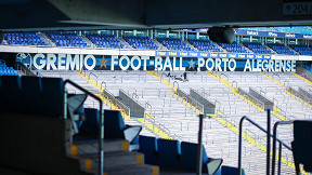 Grêmio promove grande mudança visual na Arena; veja Grêmio promove grande mudança visual na Arena; veja