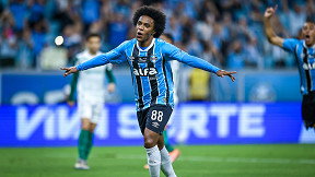 Willian usará novo número no Grêmio Willian usará novo número no Grêmio