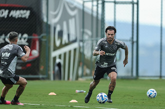 Nathan segue em negociação com o Grêmio. (Foto: Pedro Souza / Atlético-MG)