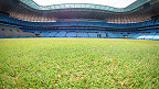 Evento religioso estragou o gramado da Arena do Grêmio? Veja Evento religioso estragou o gramado da Arena do Grêmio? Veja
