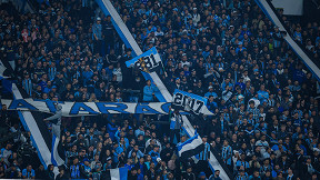 Grêmio x Vasco: Arena terá até 30 mil torcedores pelo Brasileirão