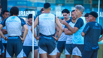 O jogador que está perdendo espaço com Renato no Grêmio O jogador que está perdendo espaço com Renato no Grêmio