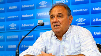 Atual vice-presidente de futebol do clube, Denis Abrahão deve lançar candidatura. (Foto: Lucas Uebel / Grêmio FBPA)
