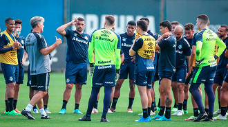 Vitória diante do Vasco pode encaminhar o acesso para o Grêmio. (Foto: Lucas Uebel / Grêmio FBPA)