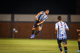 Pepê foi autor de um dos gols diante do Esportivo. (Foto: Lucas Uebel / Grêmio FBPA)
