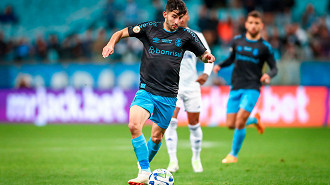 Villasanti é um dos destaques do Grêmio na temporada. (Foto: Lucas Uebel / Grêmio FBPA)