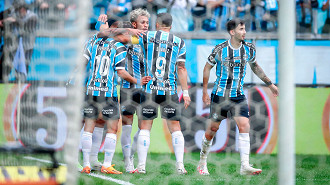 Presença de Suárez se tornou trunfo do Grêmio por transmissão dos jogos no Brasileirão. (Foto: Lucas Uebel / Grêmio FBPA)