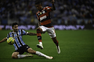 Bruno Henrique atrai interesse do Grêmio. (Foto: Marcelo Cortes / Flamengo)